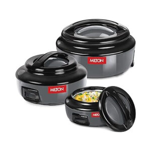 MILTON Ernesto Inner Stainless Steel Jr. Casserole Set of 3