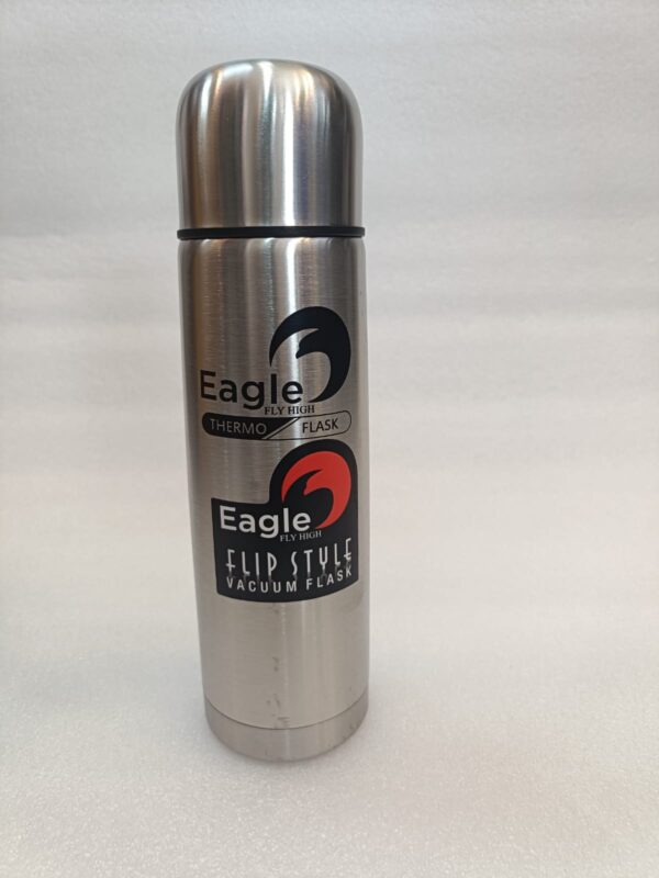 Stainless Steel FLIP STYLE VACUUM FLASK 500ML - Image 2
