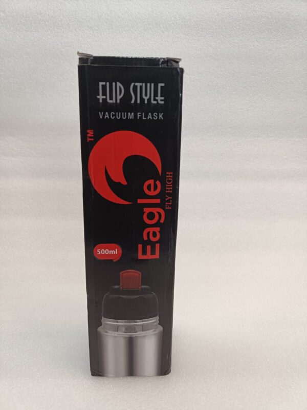 Stainless Steel FLIP STYLE VACUUM FLASK 500ML