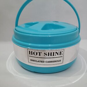 Insulated Inner Steel Casserole for Roti, 1700ml, blue | Hot Box for Kitchen | Hot Pot for Home | Chapati Box | Locks in The Cold & Heat for Long | Serving Bowl with Lid |