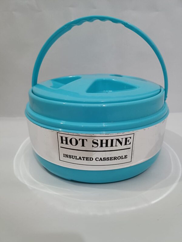 Insulated Inner Steel Casserole for Roti, 1700ml, blue | Hot Box for Kitchen | Hot Pot for Home | Chapati Box | Locks in The Cold & Heat for Long | Serving Bowl with Lid |