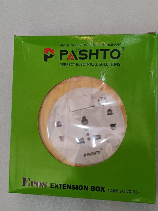 p pashto perfect electrical solution extension box 6amp 240volts - Image 2