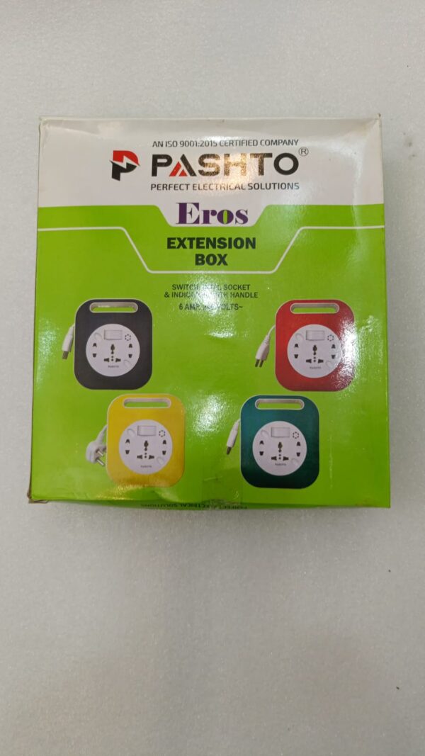 p pashto perfect electrical solution extension box 6amp 240volts - Image 2