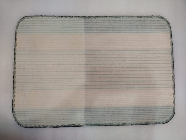 Pack of 1 Colourblock Anti-Skid Rectangular Bath Mat - Image 2