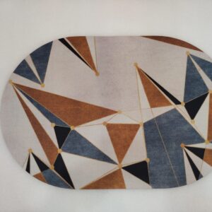 Oval Bathmat | Non-Slip Mat for Shower-Bathtub