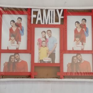 Family Pictures Collage Photo Frame | With 5 Images | Best Gift For Family, Friends, Mom, Dad