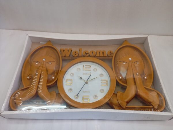Foram Namaste Analog Wall Clock - Image 2