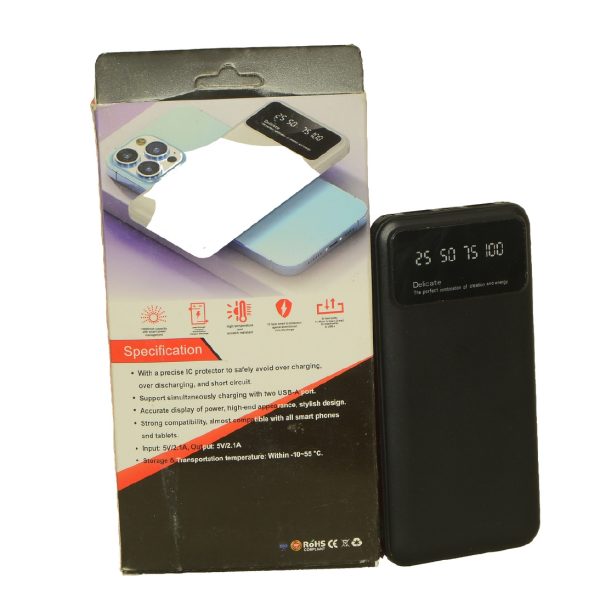 Power Bank- 10000mah/Type-c/With 4 in 1 Built in cables/Display - LED