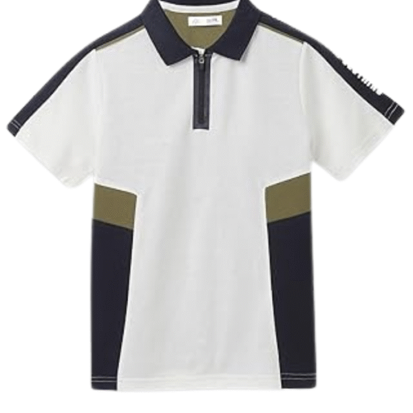 Alan Jones Clothing Colorblock Cotton Blend Polo T-Shirt for Boys