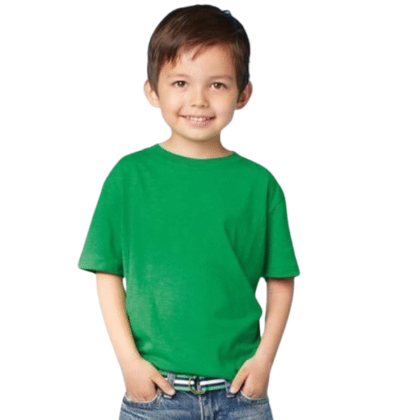 Kids Round Neck Boys T-Shirt Half Sleeves 100% Cotton