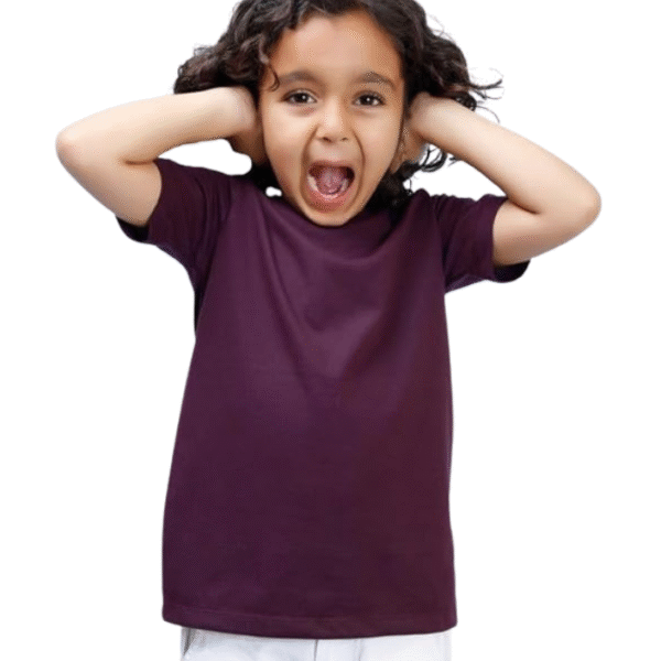 Kids Round Neck Boys T-Shirt Half Sleeves 100% Cotton