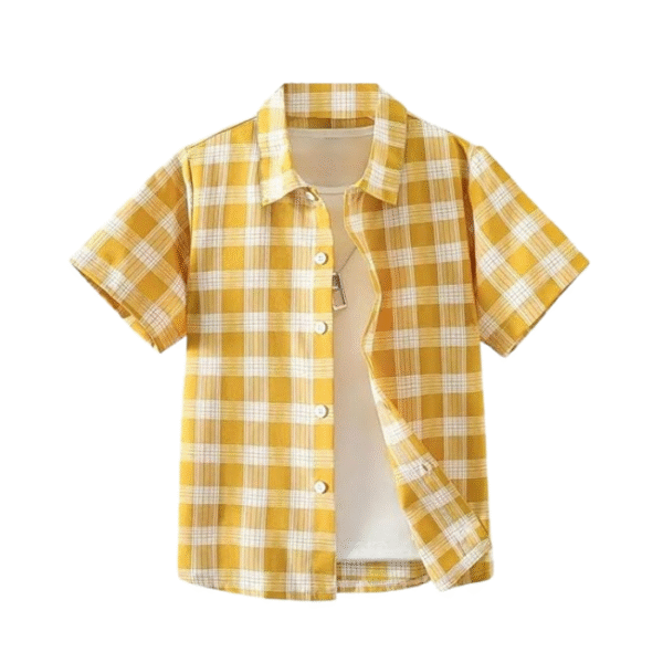 TAGAS Boy's Tropical Forest Regular Fit Shirt