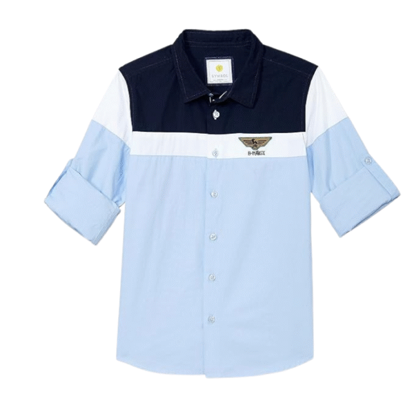 Symbol Boy's Cotton Regular Fit Shirt