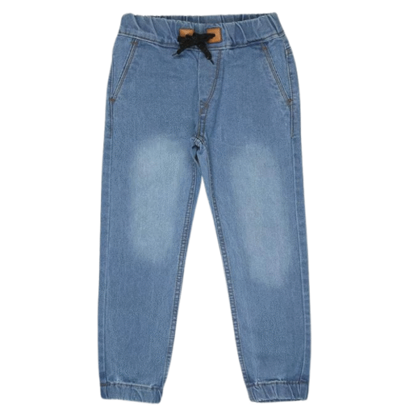 Urbano Juniors Boy's Slim Fit Mid Rise Stretchable Jogger Jeans