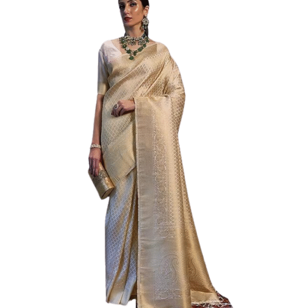 Kanjivaram Banarasi Silk Saree