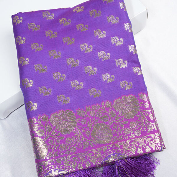 Soft Chandari Cotton Pattu Sarees